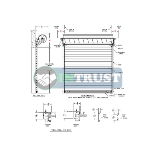 Stainless Steel rolling Shutter design