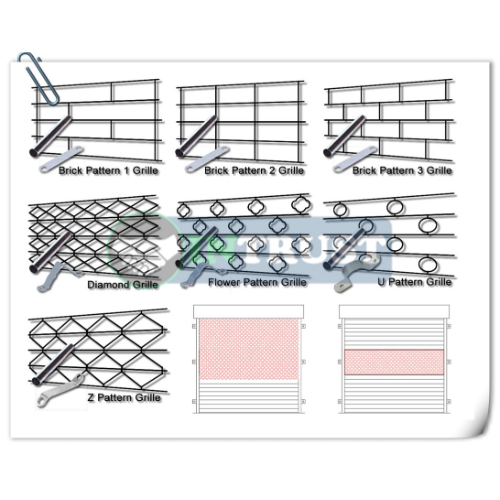 Grilles Rolling shutter Security Door For Bank bangladesh